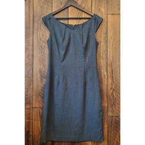 Mossimo herringbone tailored dress size 10 b/w